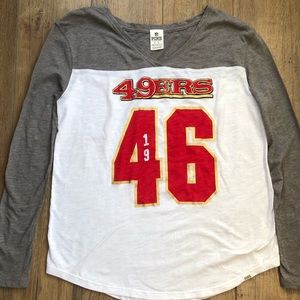 Pink Victoria’s Secret 49ERS T-shirt Size Medium